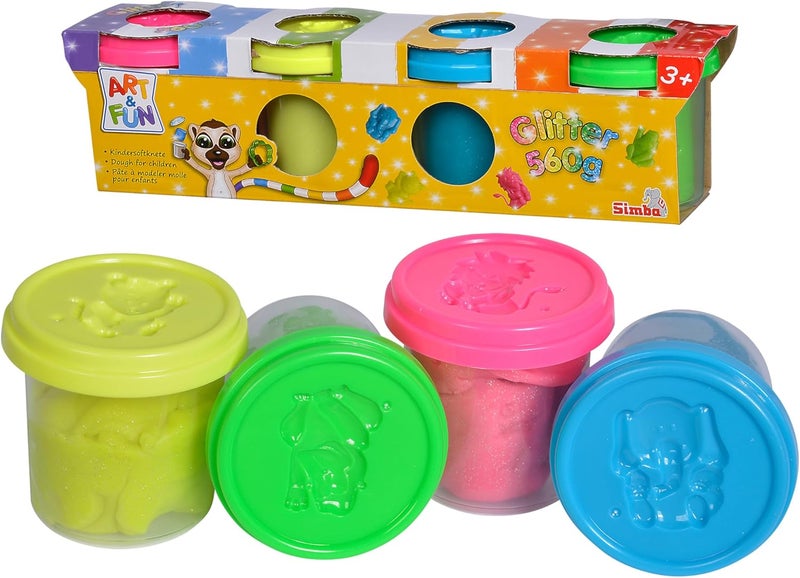 SIMBA - ART & FUN SOFT DOUGH GLITTER - Image 1